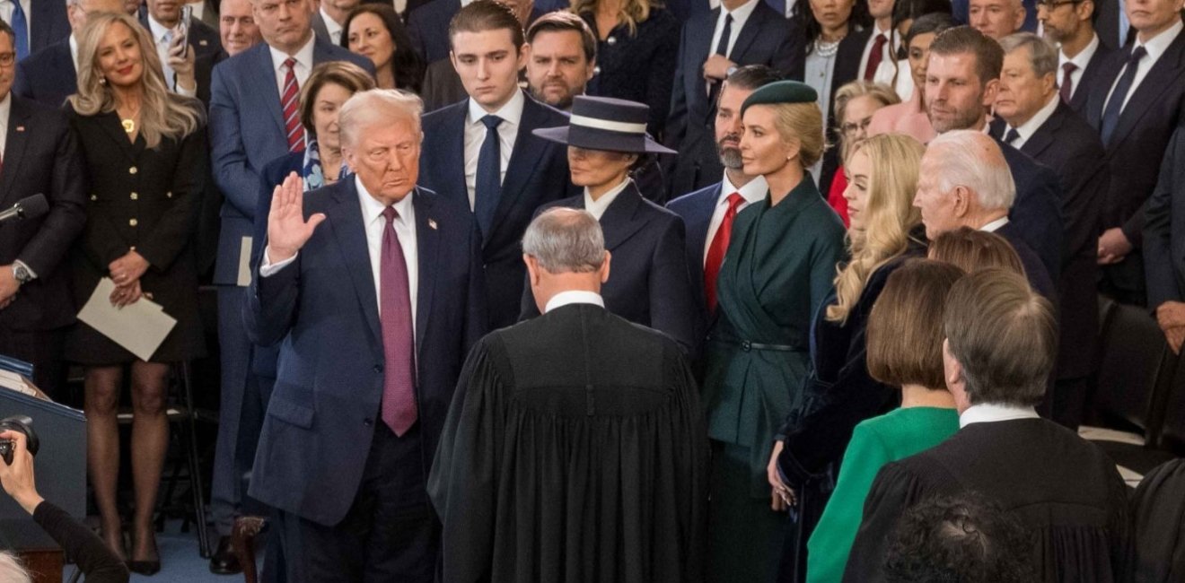 donald trump oath of office
