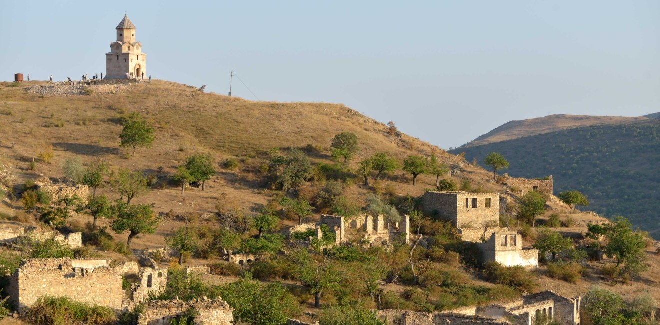 Village of Karaglukh in the Hadrut Province of Nagorno-Karabakh, John the Baptist Church