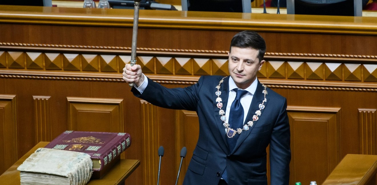 Volodymyr Zelensky's presidential inauguration 2019