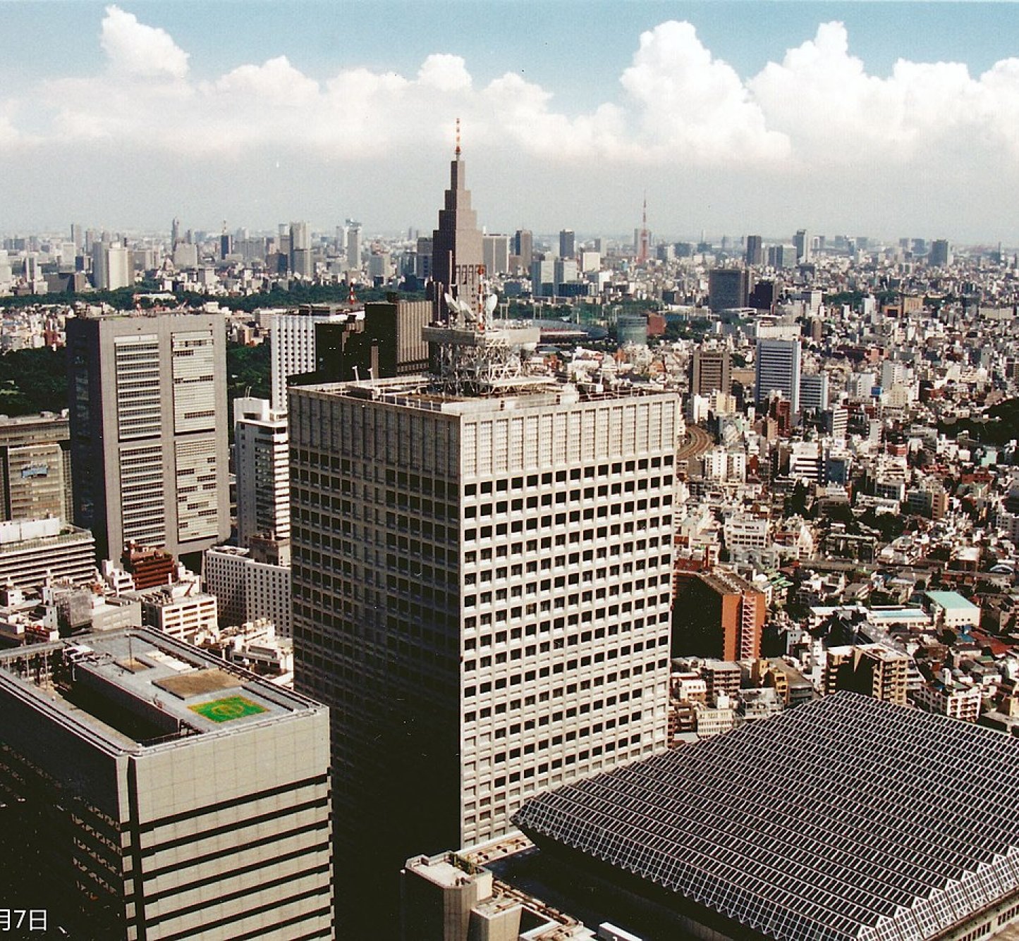 Panoramic image of Tokyo