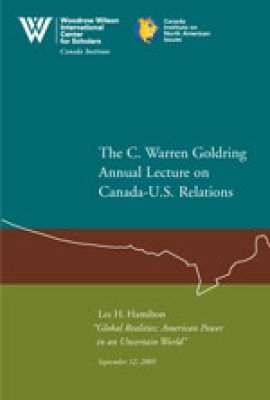C. Warren Goldring Annual Lecture: "Global Realities: American Power in an Uncertain World"