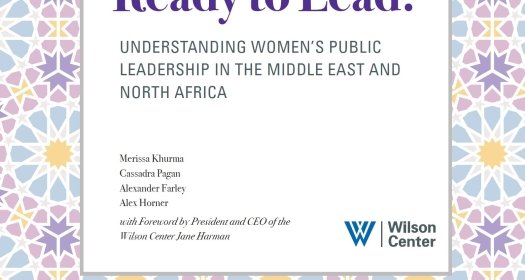 Ready to Lead: Understanding Women's Public Leadership in the Middle East and North Africa