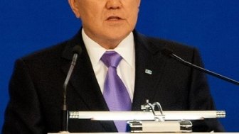 Former President of Kazakhstan Nursultan Nazarbayev at the 2013 Astana Economic Forum. Source: Wikicommons