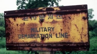 Military Demarcation Line (MDL) at Panmunjom