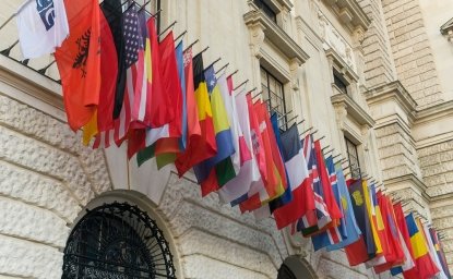 OSCE flags