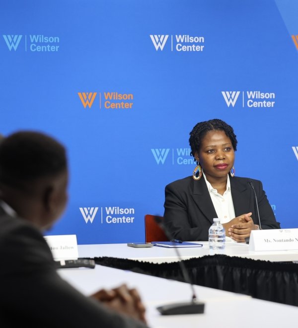 Nontando Speaks at the Wilson Center