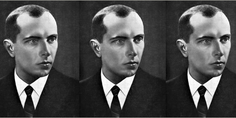 Collage of Ukranian nationalist Stepan Bandera