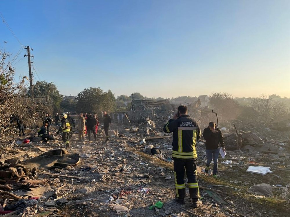 Dnipro after Russian Shelling