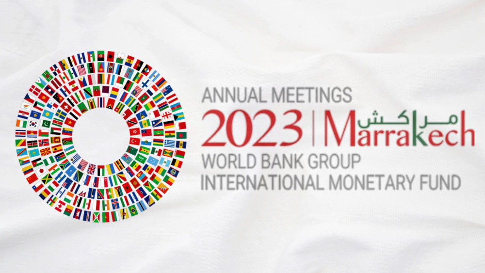 World Bank and IMF Marrakech Annual Meeting Logo