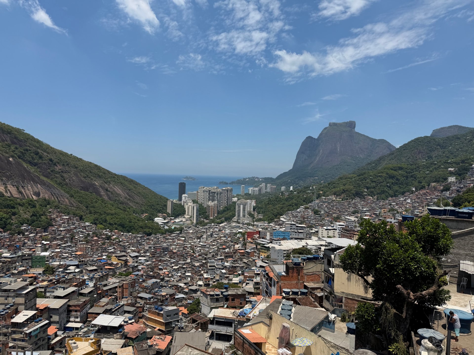 View of Rio from Rocinha