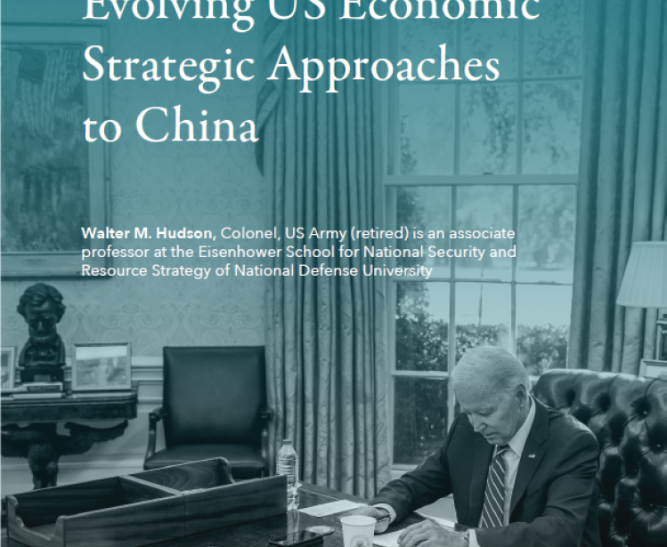 Evolving US Economic Strategic Approaches to China Cover Photo