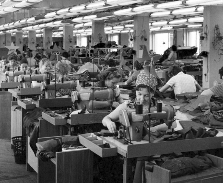 soviet textile factory 1967