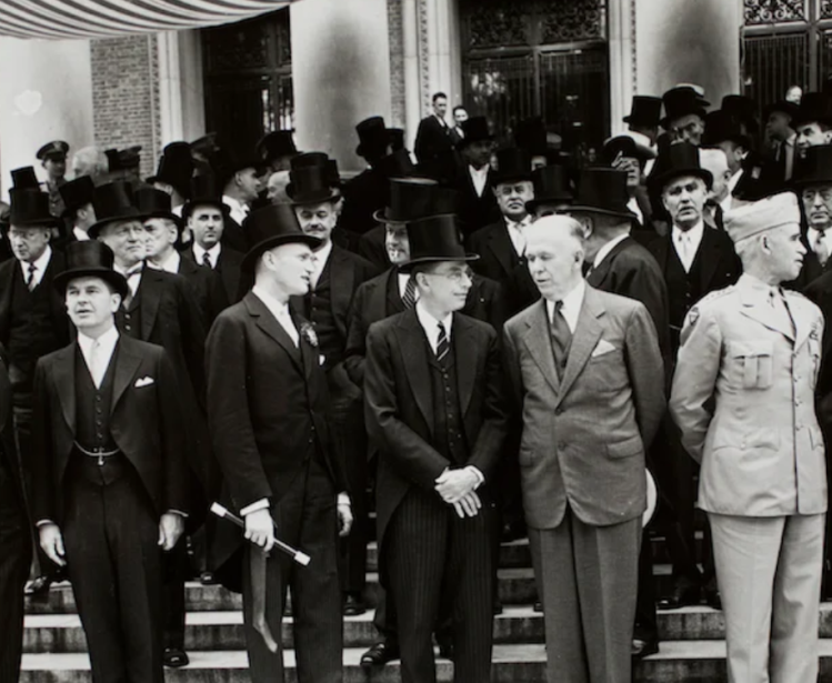 George Marshall at Harvard