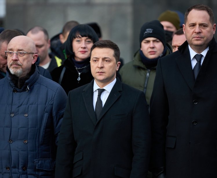 Zelensky Minister of Defense 1.21.22