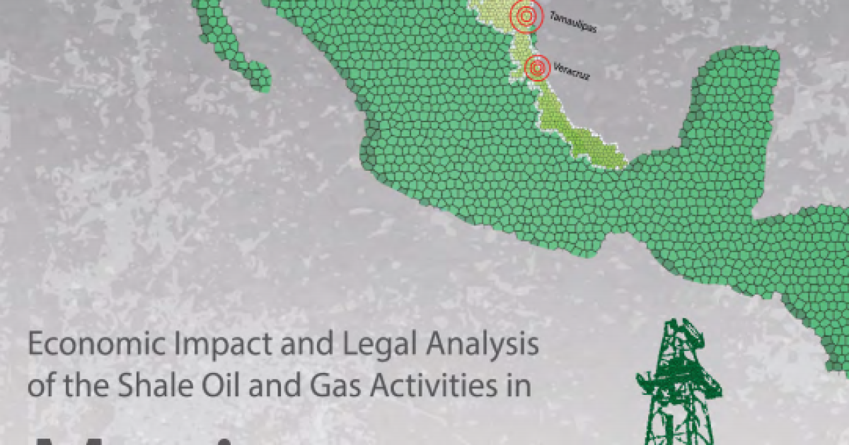 Economic Impact and Legal Analysis of the Shale Oil and Gas Activities ...