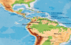 Map of Latin America