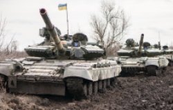 Ukrainian tanks