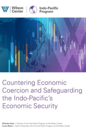 The cover of the report featuring a graphic with a map of Asia with economic graphs